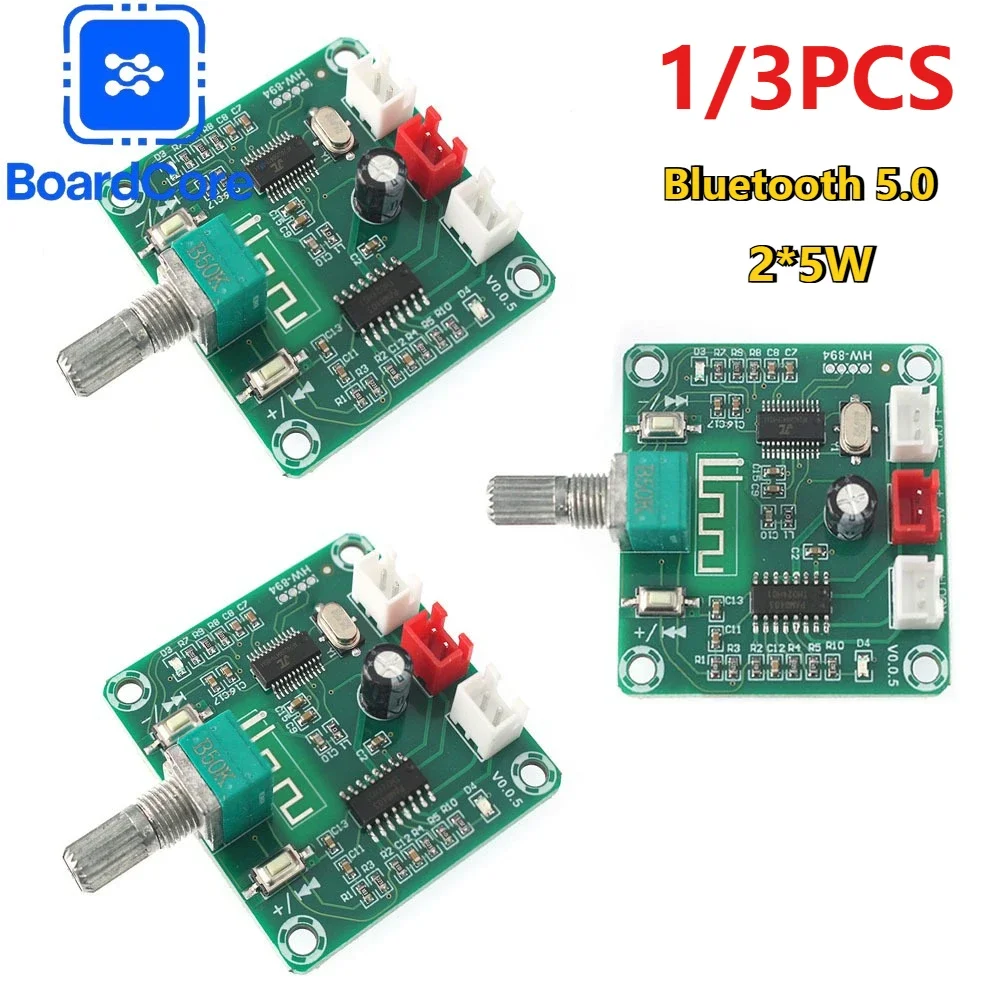 1/3 stücke XH-A158 Bluetooth 5,0 Power Verstärker Bord Pam8403 Kleine Power Dual Kanal DIY Drahtlose Lautsprecher Verstärker Bord 5W * 2