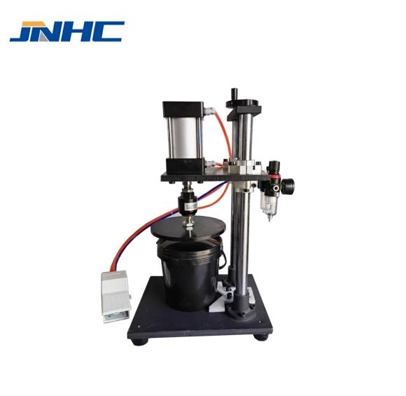 Plastic 50-220MM Big Bucket Lids Pressing Sealing Machines Metal Barrel Capping Machine for Oil Drum Paint Bucket