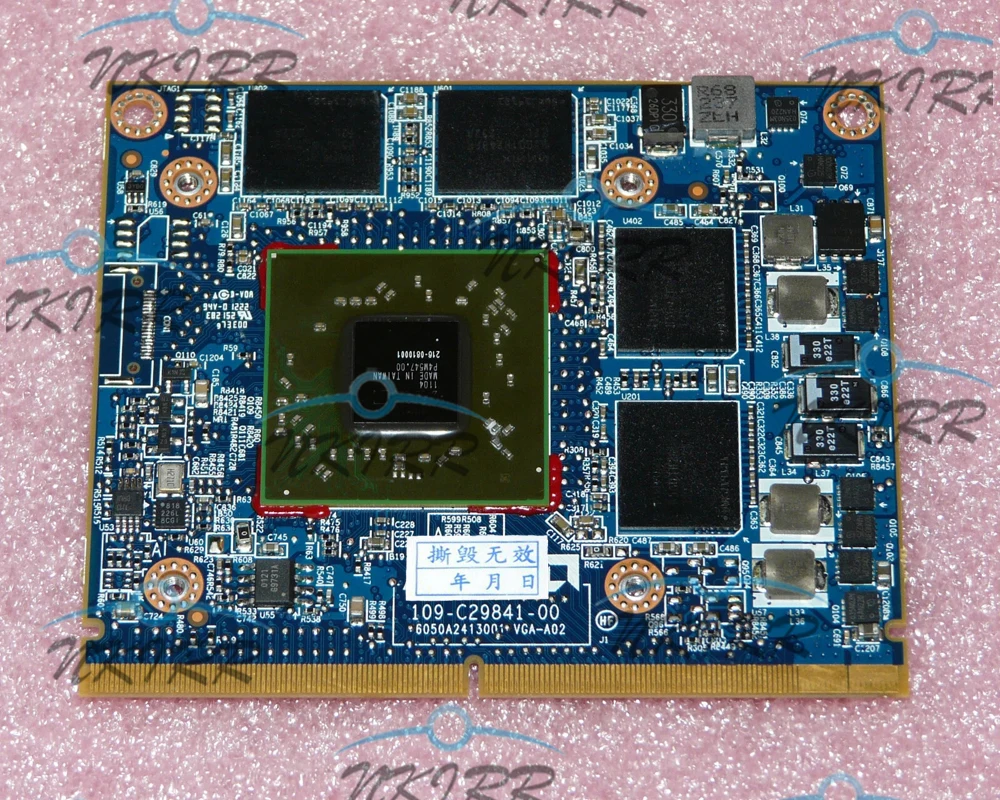 

670940-001 HD 6770M M5950 216-0810001 GDDR5 1G 109-C29841-00 for HP EliteBook 8540W 8560W 8760W VGA Video Card Board