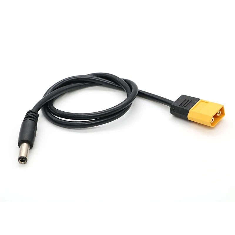 Złącze męskie XT60 do DC5525 5521 kabel zasilający 5.5x2.5mm 5.5*2.1 Adapter do kabla do konwersji lutownicy TS100/T12