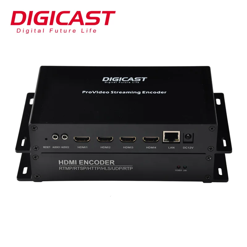 

H.265 H.264 IPTVS Encoder Live Streaming Video HD H.265 hardware Encoder RTMP 4K RTSP Encoder