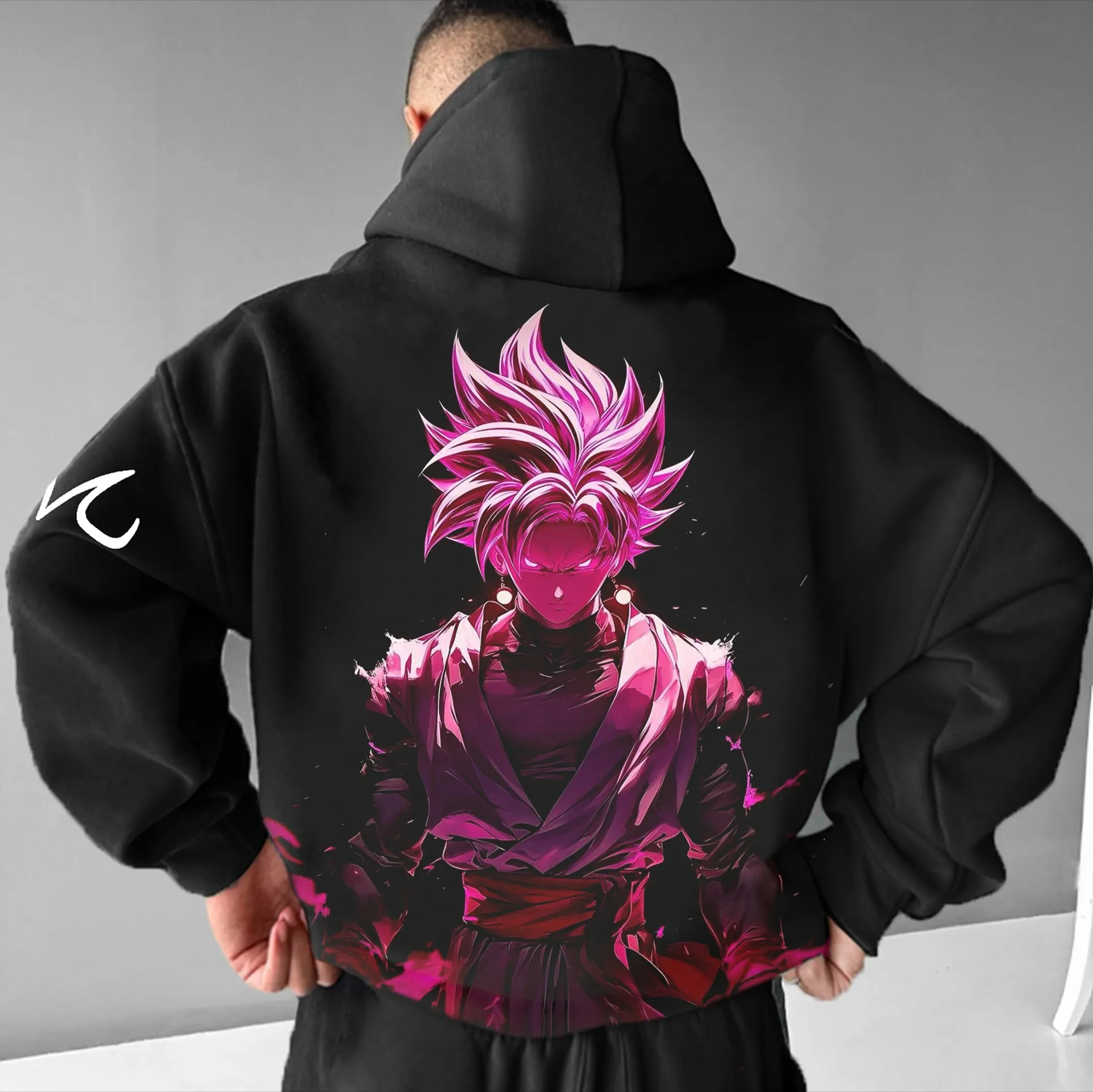 

Dragon Ball GOKU Majin Buu аниме периферийная толстовка с принтом осень и зима теплый мужской и женский хлопковый американский свитер