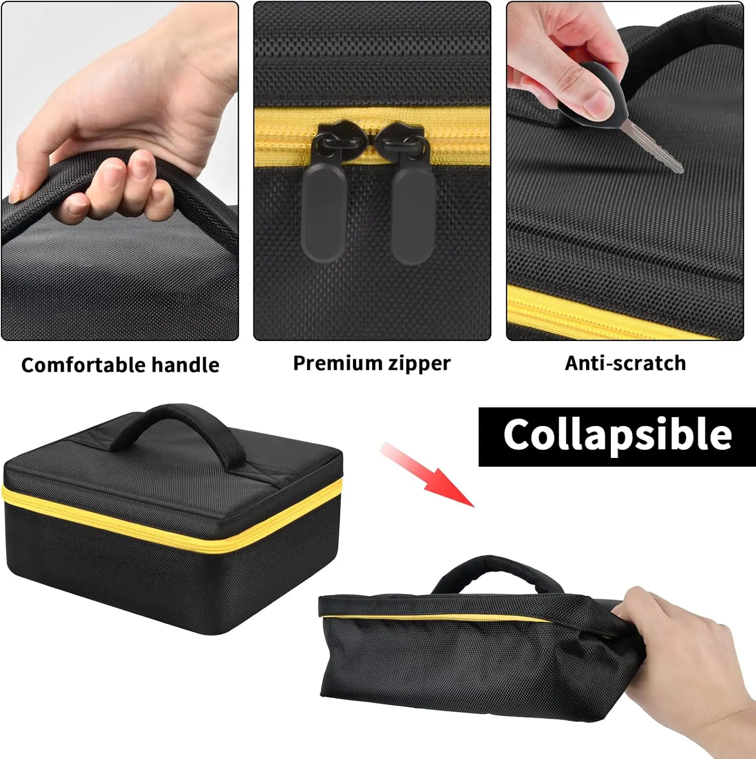 Tool Case Compatible with DEWALT 20V Max XR (DCW600B)/ for Makita XTR01Z 18V LXT Lithium-Ion Cordless Router, Sailcloth Storage