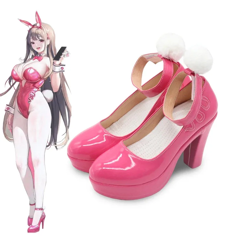 Game NIKKE The Goddess Of Victory Viper Bunny Girl Suit Lovely Cosplay Costume Halloween Role Play Party Props Outfit Wig Shoesa