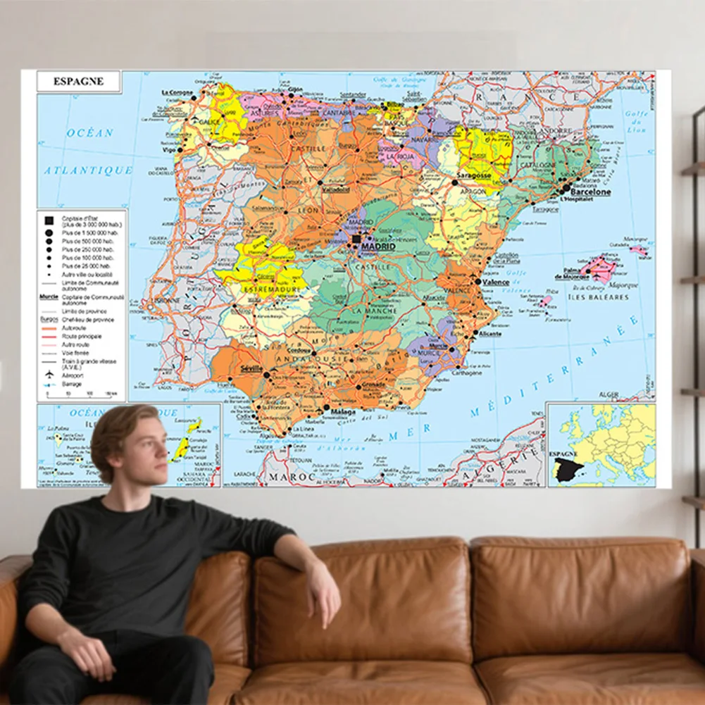 mappa-dei-trasporti-della-spagna-in-francese-225-150-cm-quadro-decorativo-da-appendere-per-soggiorno-camera-da-letto-ufficio
