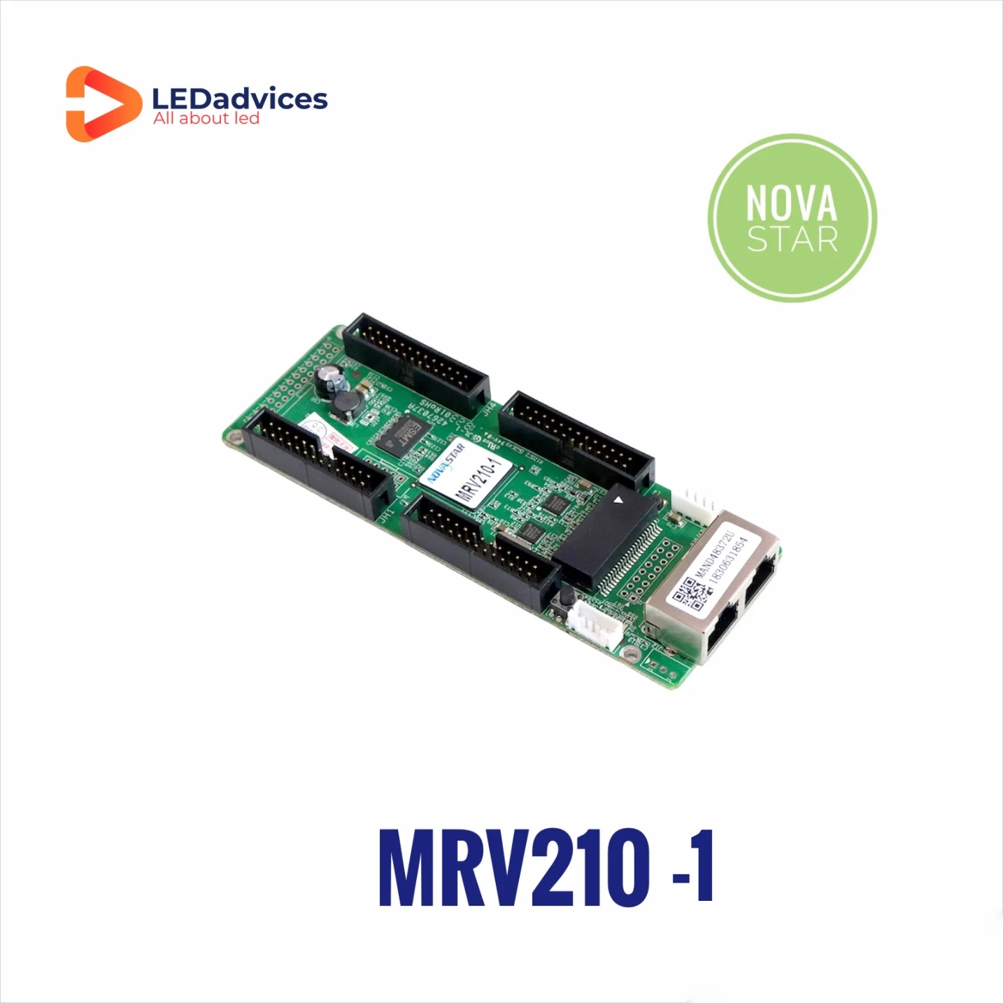 Imagem -05 - Novastar-recebendo Mrv210 Series Card para Tela Led Função 3d Aluguel Exterior Interior Display Manutenção de Parede Mrv2104