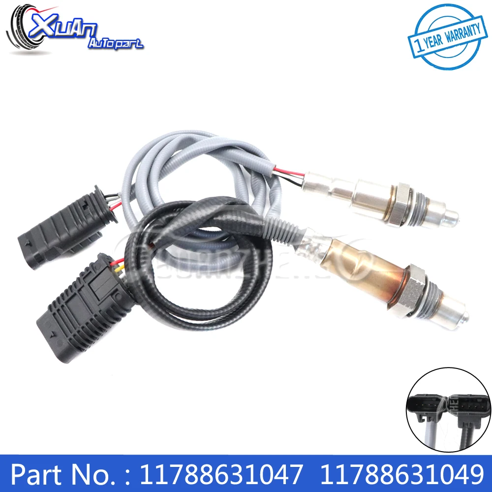 

XUAN Car Up+Downstream Air Fuel Ratio Lambda O2 Oxygen Sensor 11788631047 11788631049 For BMW F20 G30 G31 G11 G01 F22 F30 F31