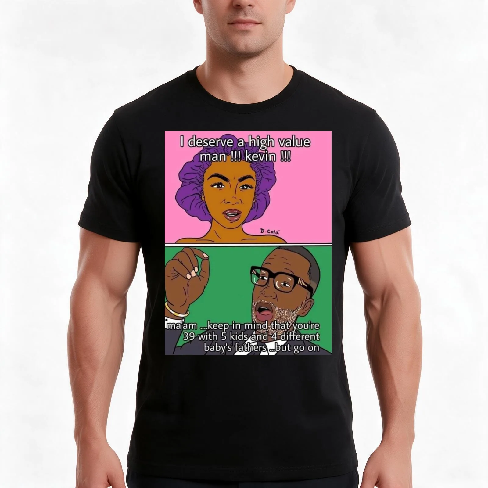 Kevin Samuels have spoken T-Shirt Summer Casual Cotton Tee Oversized Streetwear Tops Vintage Graphic Print Unisex Men Women