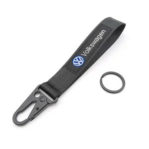 Auto Nylonschlüsselkette für Volkswagen, Golfschlüsselkette, Polo, Tiguan, Passat, Jetta, Touran, TSI, TDI, R32, MK4, GTI, Autodekorationszubehör 6 Hauptverkaufsschlüsselketten -Volkswagen TSI - №3