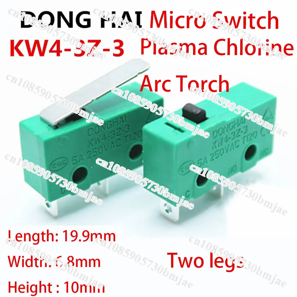 Plasma Fackel Mikrosc halter Kw4-3z-3 kleinen Hub End schalter zwei 2 Fuß mit Griff 5 a250v grün