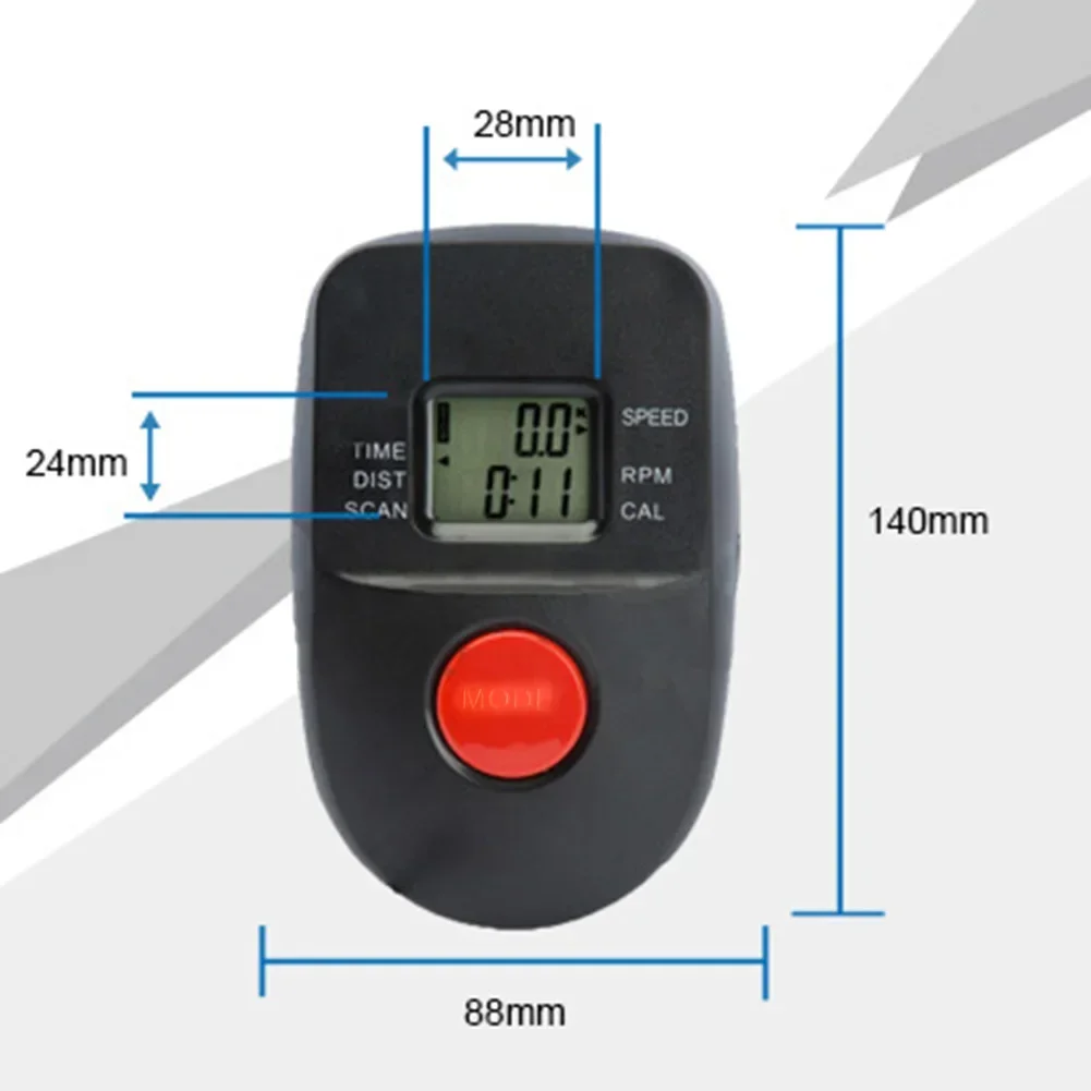 1PC Speedometer Display For Exercise Bike Walking Machine Speedometer For Exercise Belly Machine Count Counter Stationary Bikes