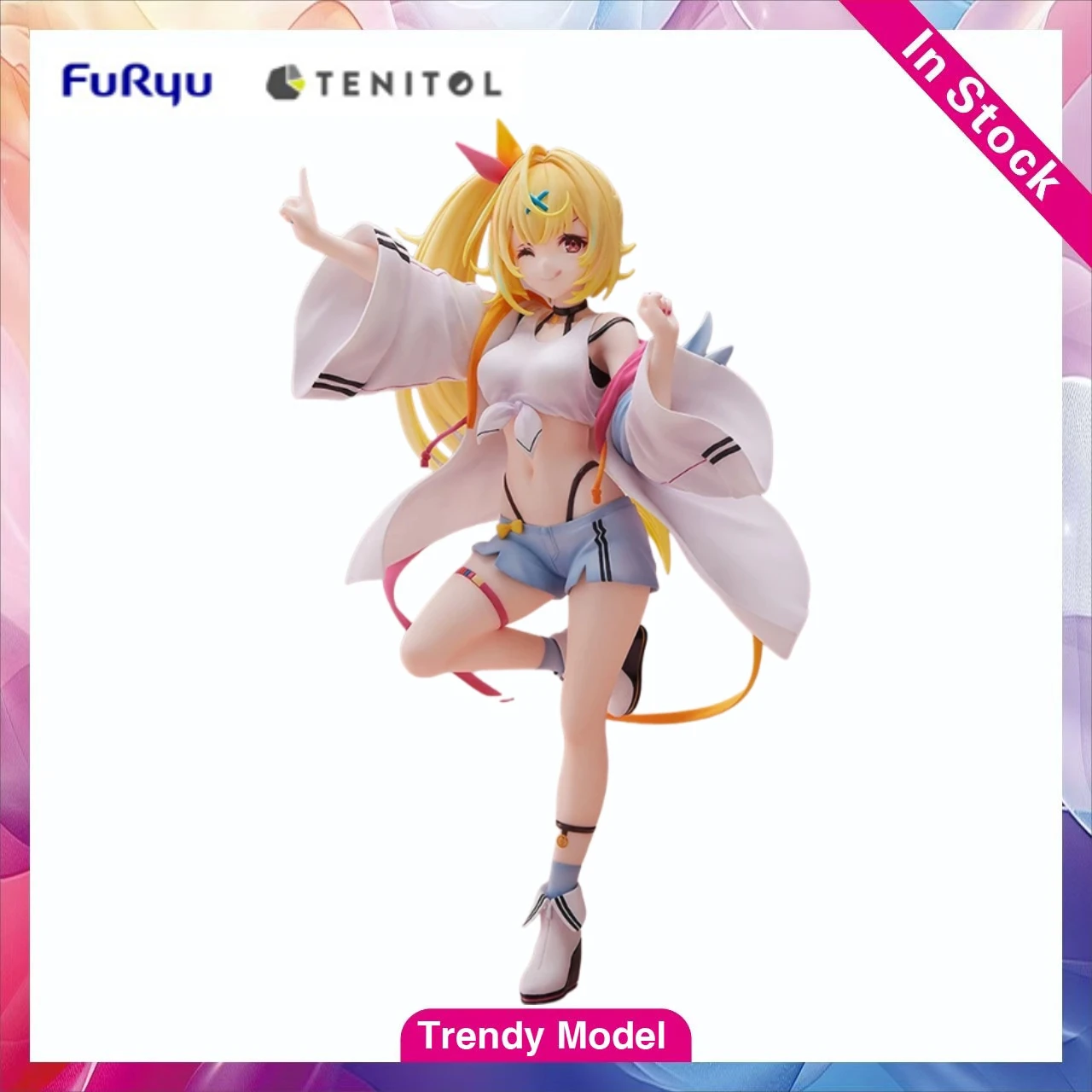 

【TM】FURYU TENITOL Rainbow Society Hoshikawa Sarah Figure Model Toy Gift Ornament