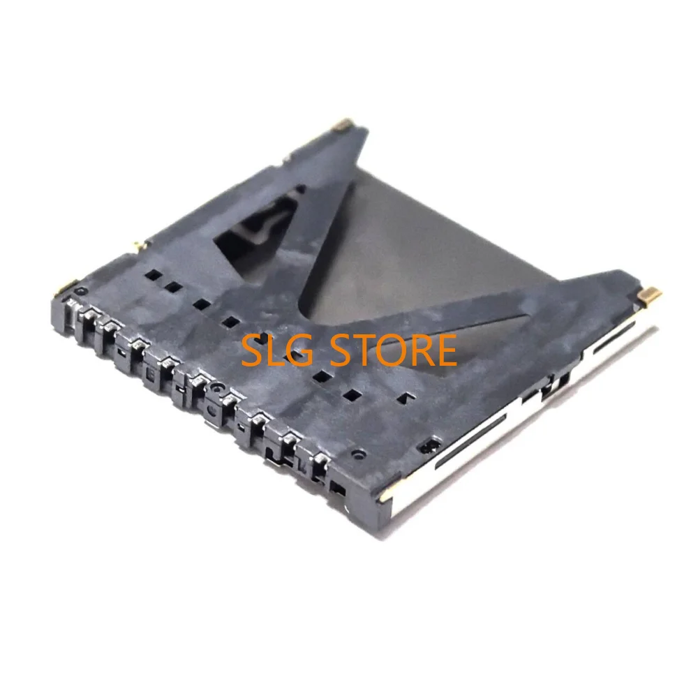 قارئ ذاكرة SD أصلي ، حامل فتحة لبطاقة موصل ، جزء لفوجي فوجيل XT3 XT10 XT20 XT30 XA1 XE1 AS10 ، جديد