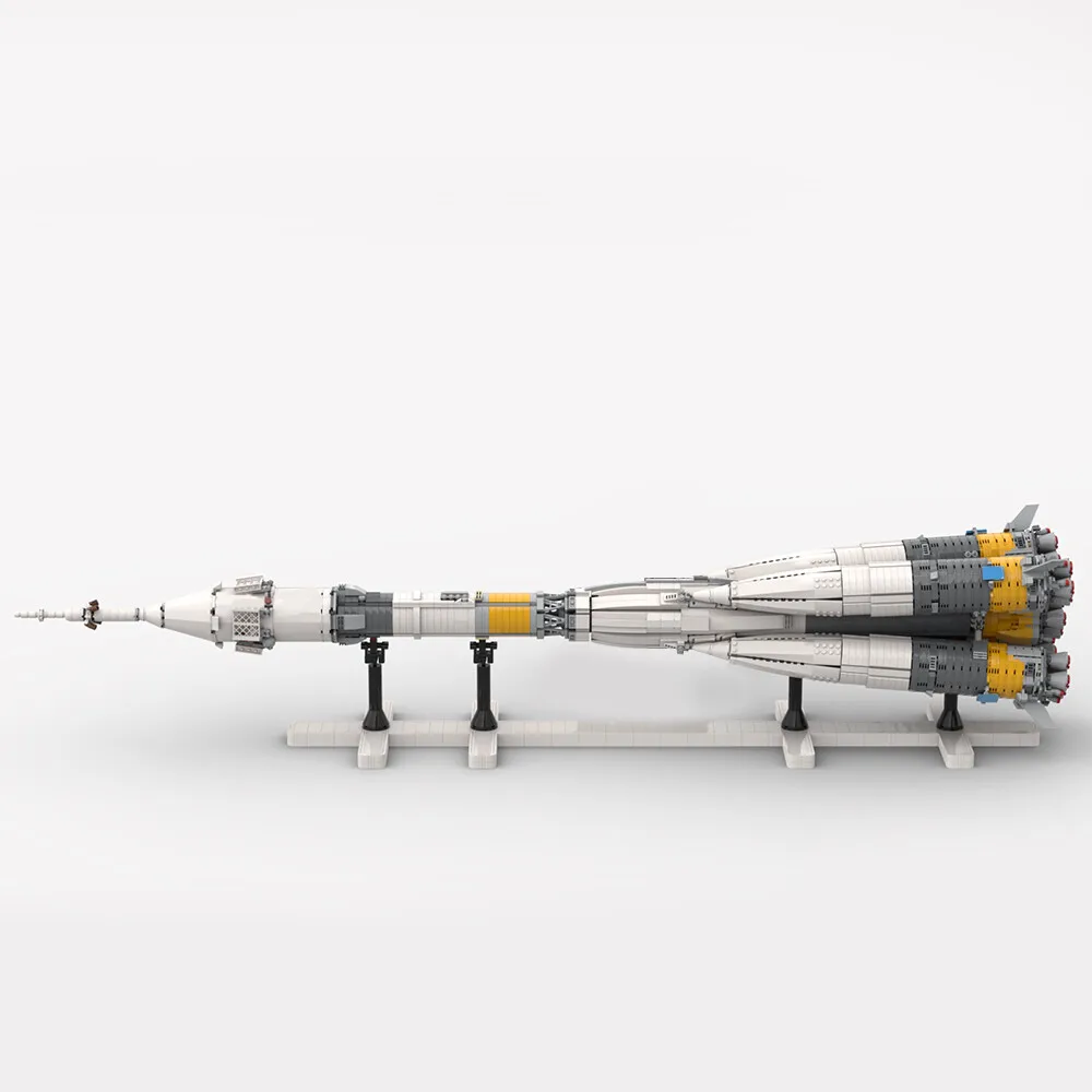 

C9038 Sojus-FG Orbital Launch Vehicle Rocket с подставкой 3739 деталей