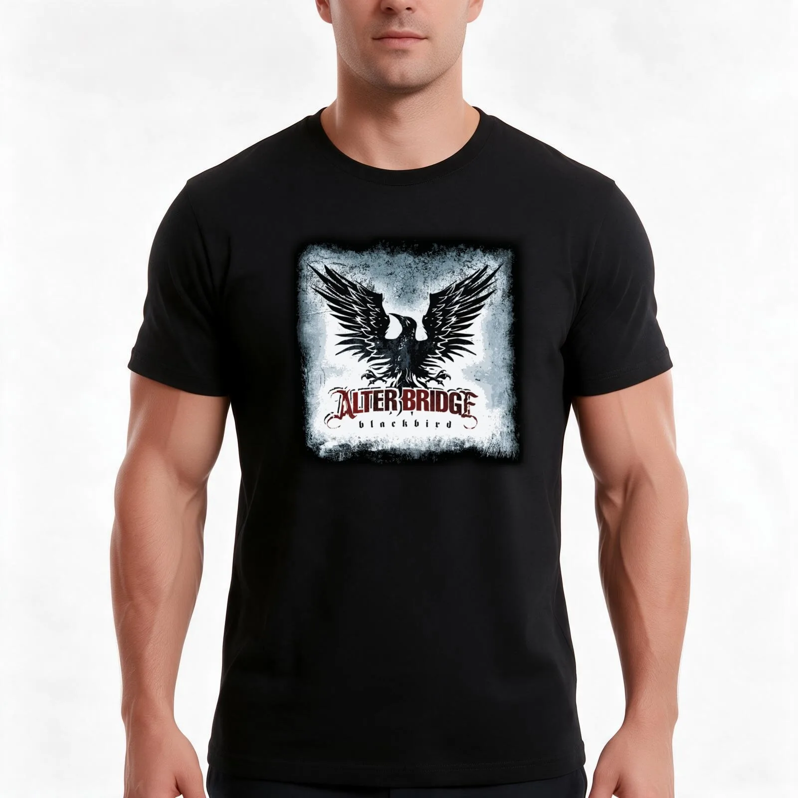 3 alter bridge sports designs T-Shirt, Summer Casual Cotton Tee, Oversized Streetwear Tops, Vintage Graphic Print, 100% Cotton