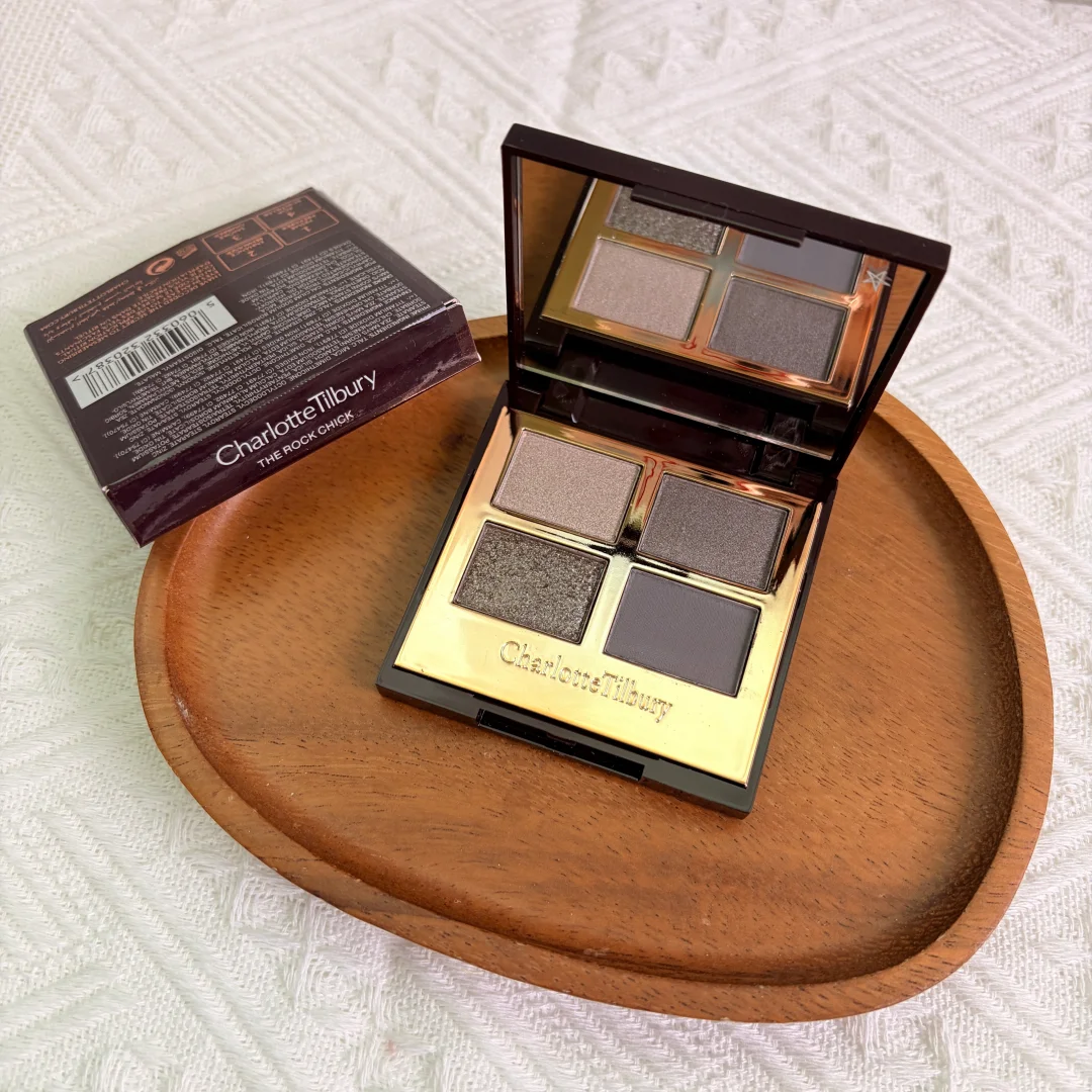 Charlotte Tilbury Kollagen-Lipgloss Lidschatten-Palette Wasserfester Öl-Puder Kompakt Langanhaltend Matt Feuchtigkeitsspendend Gesichts-Make-up