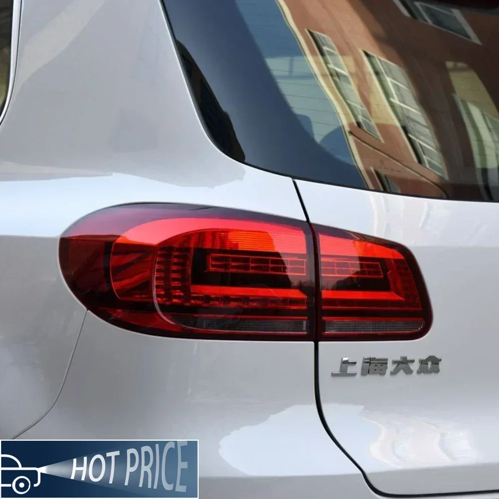 ل VW 2013-2016 Tiguan السيارات الخلفية الخلفية مصابيح الجمعية الأصلية عالية الجودة LED سيارة الضوء الخلفي رائجة البيع اكسسوارات التوصيل والتشغيل #5
