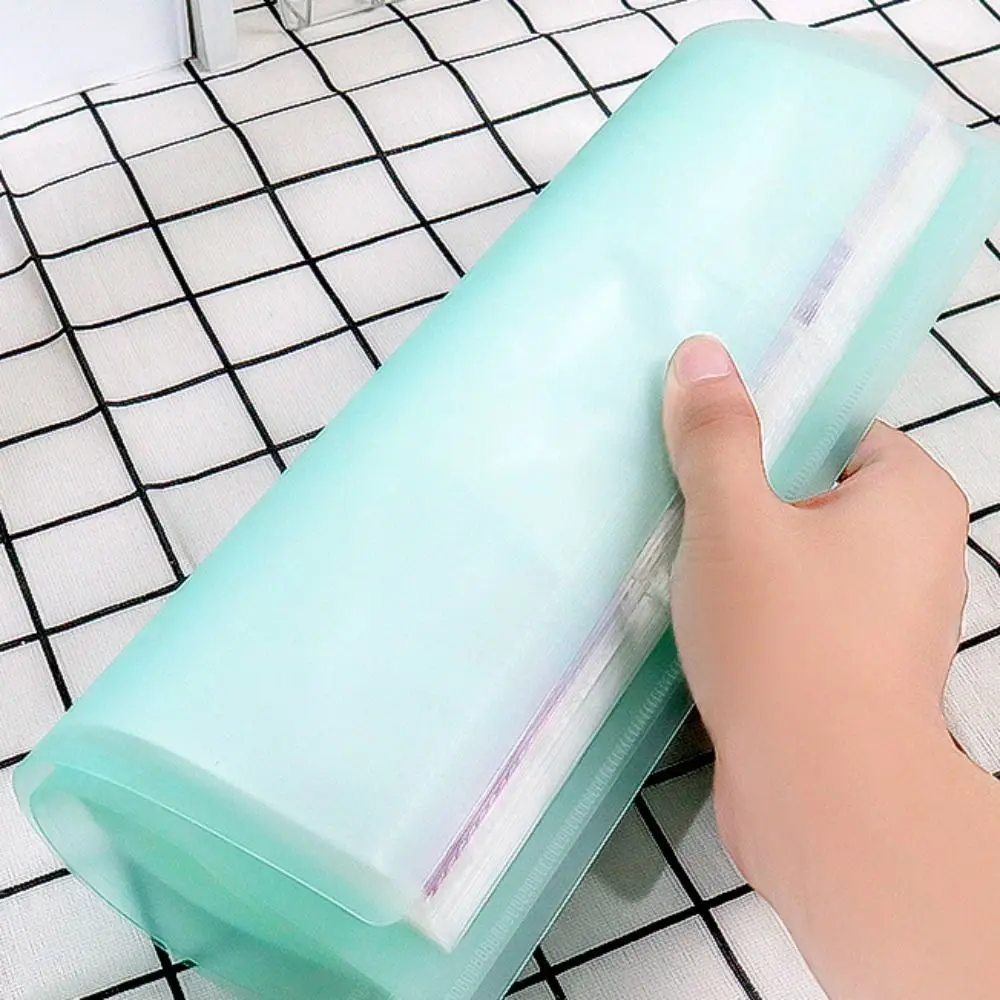 

With Inner Page Binder Photocard Holder A4 9 Grid Photo Album Binder Simple Waterproof Small Card Collect Book Fans Supplies