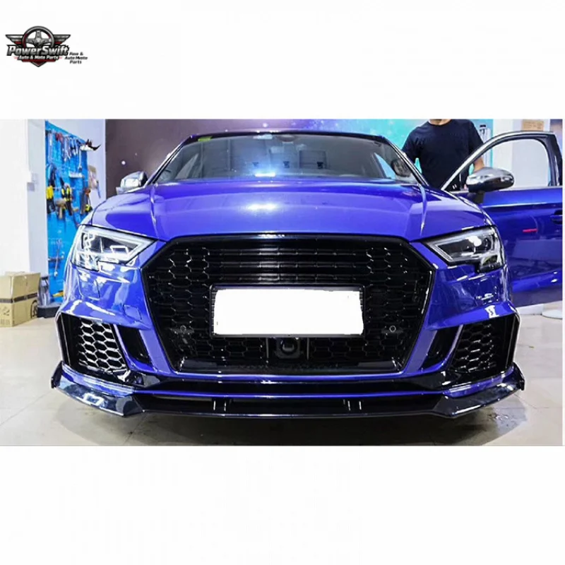 

Suitable For Audi RS3 17-20 Models A3 Modified RS3 Honeycomb With ACC Grille Mesh