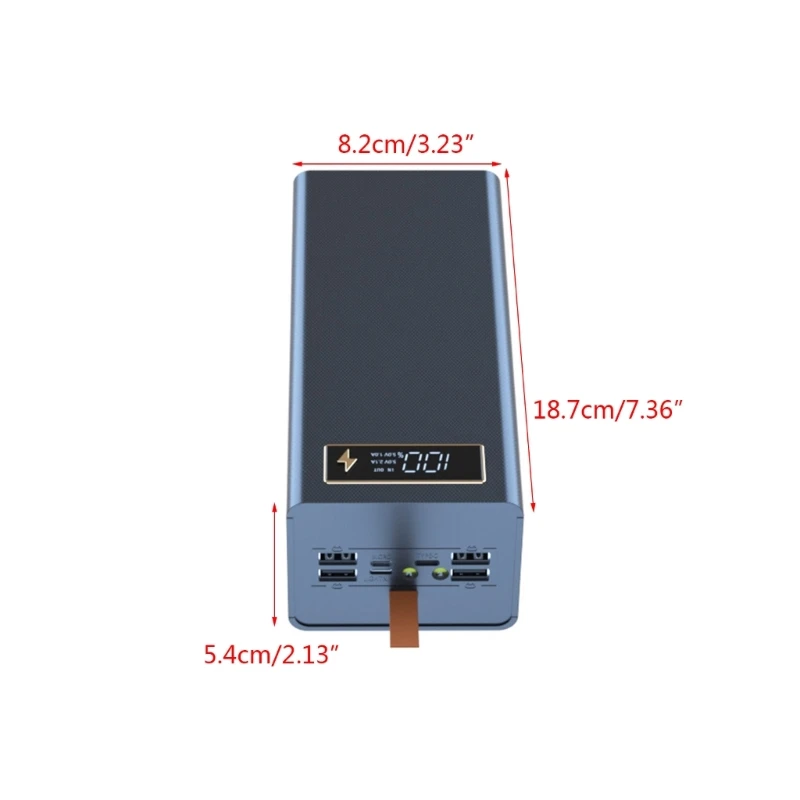 取り外し可能なバッテリー収納ボックス 24x18650 バッテリーホルダー DIY プラスチックボックス用