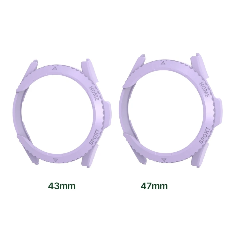 For Watch 6 43/47mm Bumper Case Anti-scratch Waterproof Guard Cover Shockproof