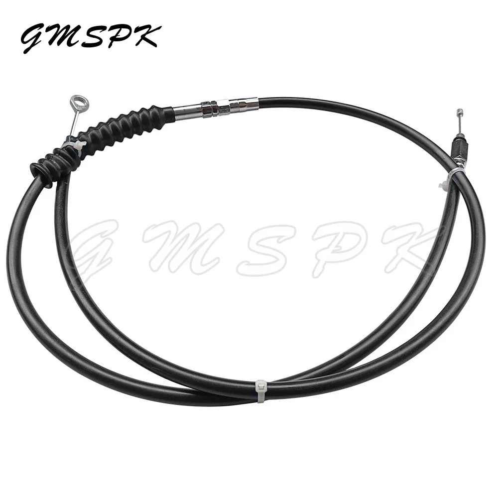 1 Set Motorcycle 110cm Lengthened Throttle Line 160cm Clutch Cable Fit for Harley Sportster 1200 XL1200 Dyna Softail Heritage