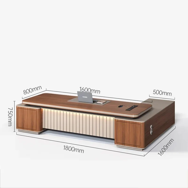 

Office Pliante Commercial Computer Desk Sets Designer Cabinet Boss Room Desks Chairs Workshop Beistelltisch Tables Furniture