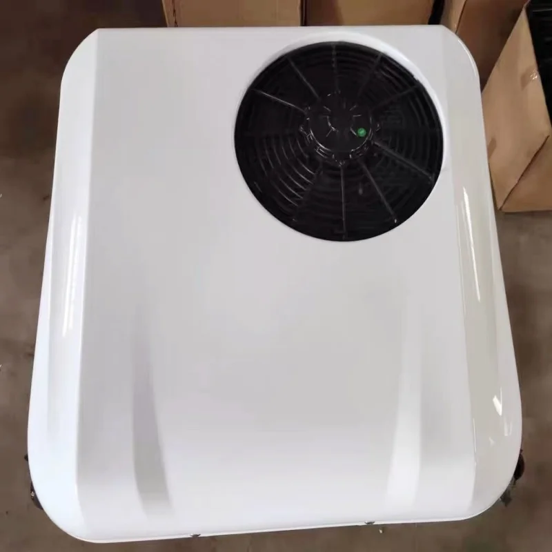 

12 Volt RV AC Unit, 12V Air Conditioner Electric Parking DC Air Conditioner for Rooftop, Motorhome, Camper Van, Truck