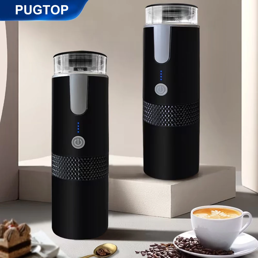 2024 New Portable Coffee Machine Coffee Maker Electric Capsule Ground Coffee Brewer Fit For Coffee Powder and Coffee Capsule