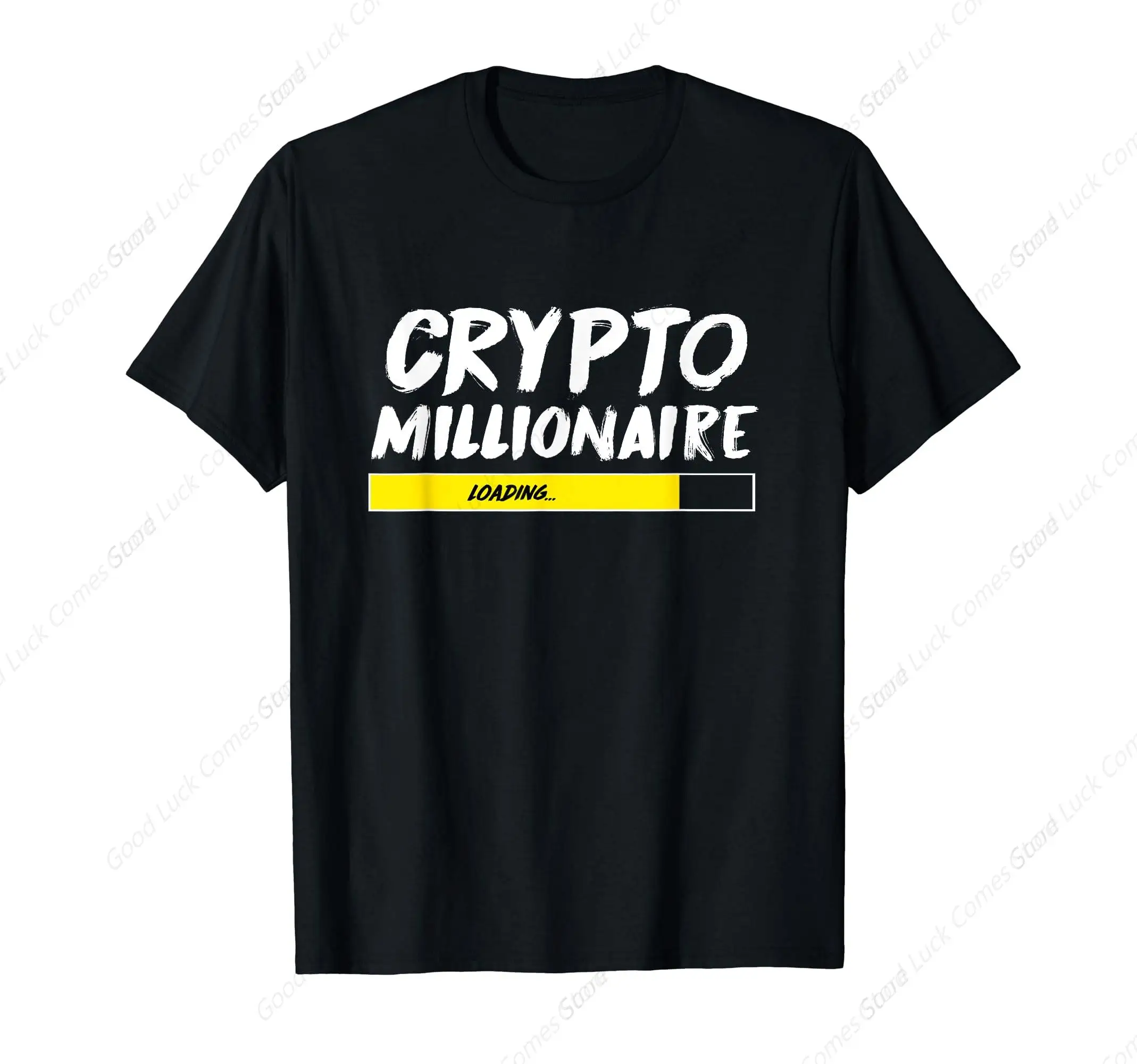 Crypto Millionaire Loading Cryptocurrency Bitcoin Shirt