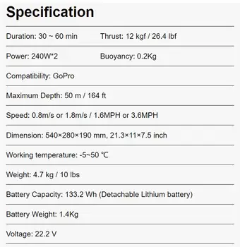 12 最佳銷售 水下摩托車潛水 - №1