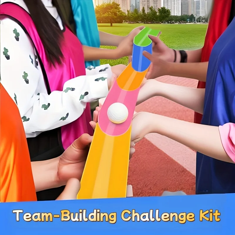 

Набор Energetic Team Challenge, 30 см, 10 шт./упак., U-образная деятельность с шариками для труб, интерактивный групповой вызов для командной одежды