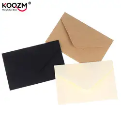 20pcs/set Classical Kraft Blank Mini Paper Window Envelopes Wedding Invitation Envelope Gift Envelope