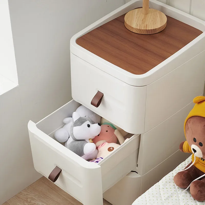 Storage drawer type living room bedside bedside table, simple storage arrangement rack