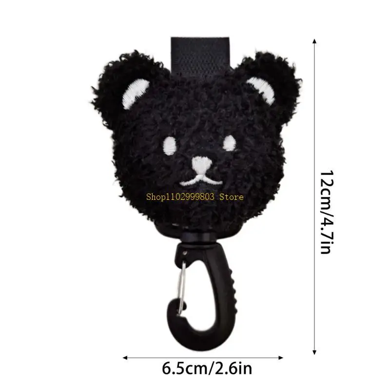 Baby Strollers Hooks Strollers Clips 360 Degree Loop Pram Clip for Hanging Bag J0MF