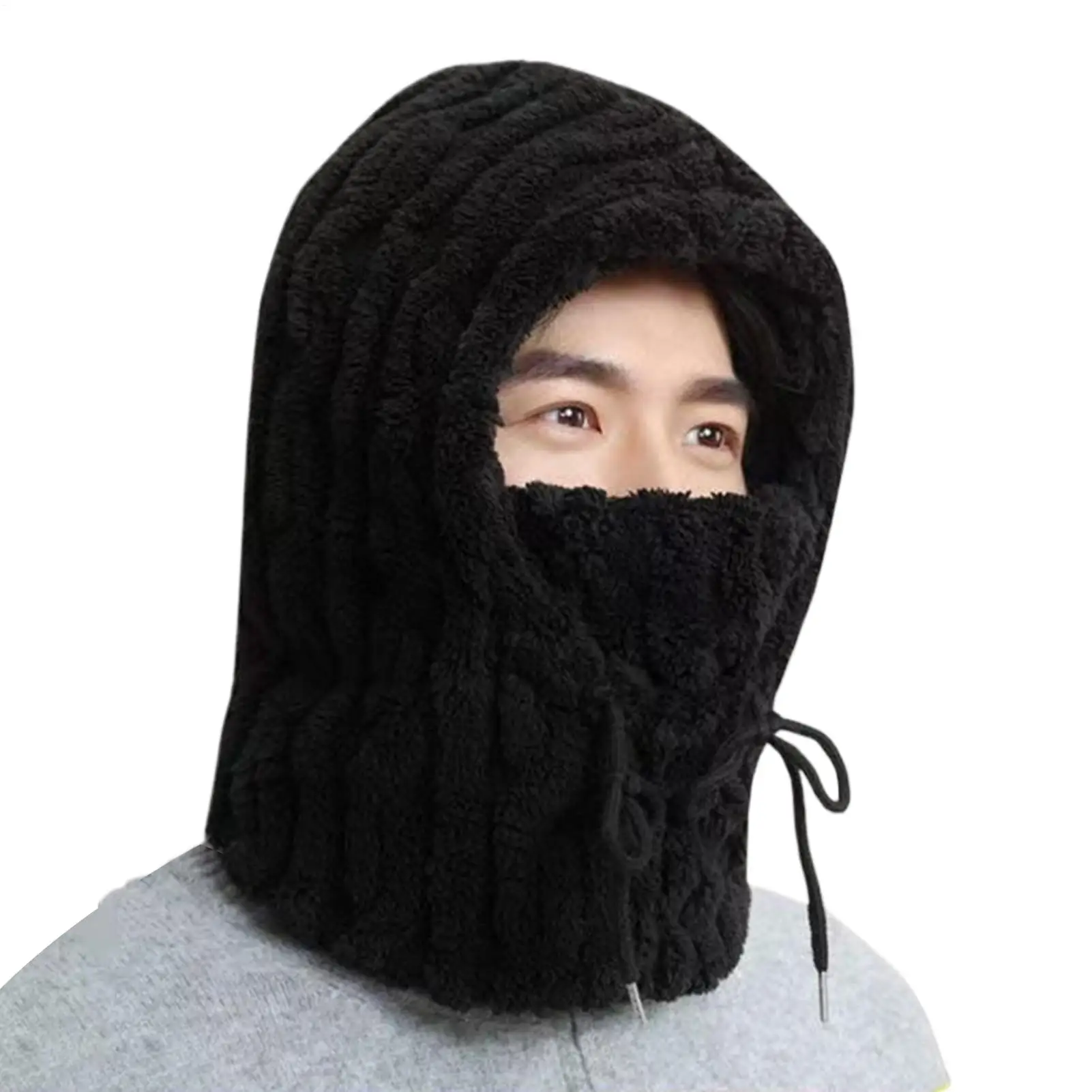 

Winter Hat Waterproof Adjustable Thermal Windproof Winter Head Hood Neck Face Cover For Outdoor Skiing Snowboarding Motorcycle