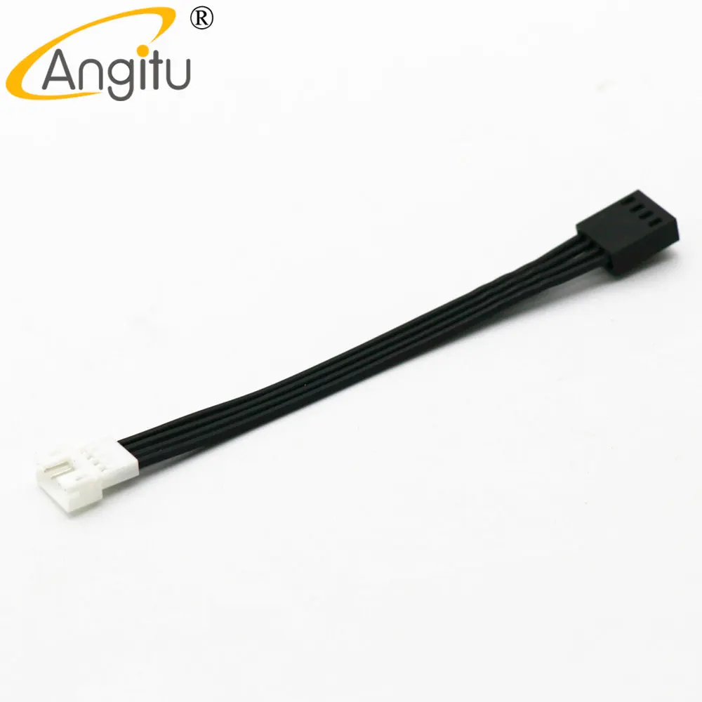 Angitu Graphic Card PH2.0mm 4Pin PWM GPU To Motherboard 4Pin Fan Adapter Cable Compatible With 3pin/4pin Fan 10CM/30cm