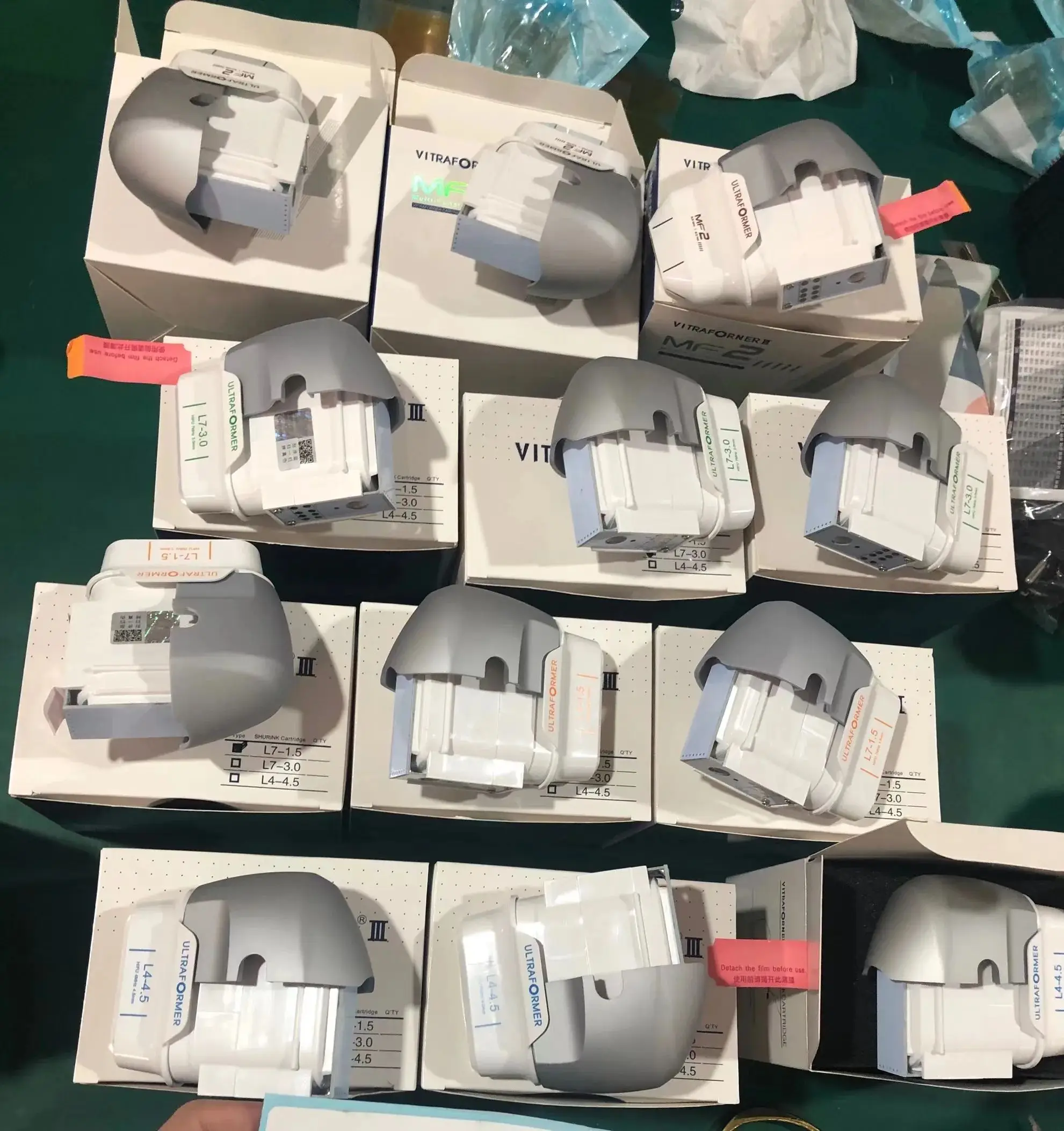 เครื่องเดสก์ท็อป 7D พร้อมตลับเปลี่ยนได้ สำหรับการรักษาผิวหน้าและผิวกาย