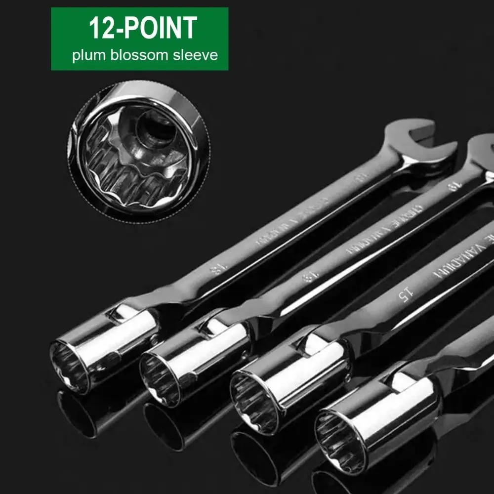 Tool Rotatable Single-Head Wrench Single-Head 8-19 Dual-Purpose Wrench Torx Torx Wrench