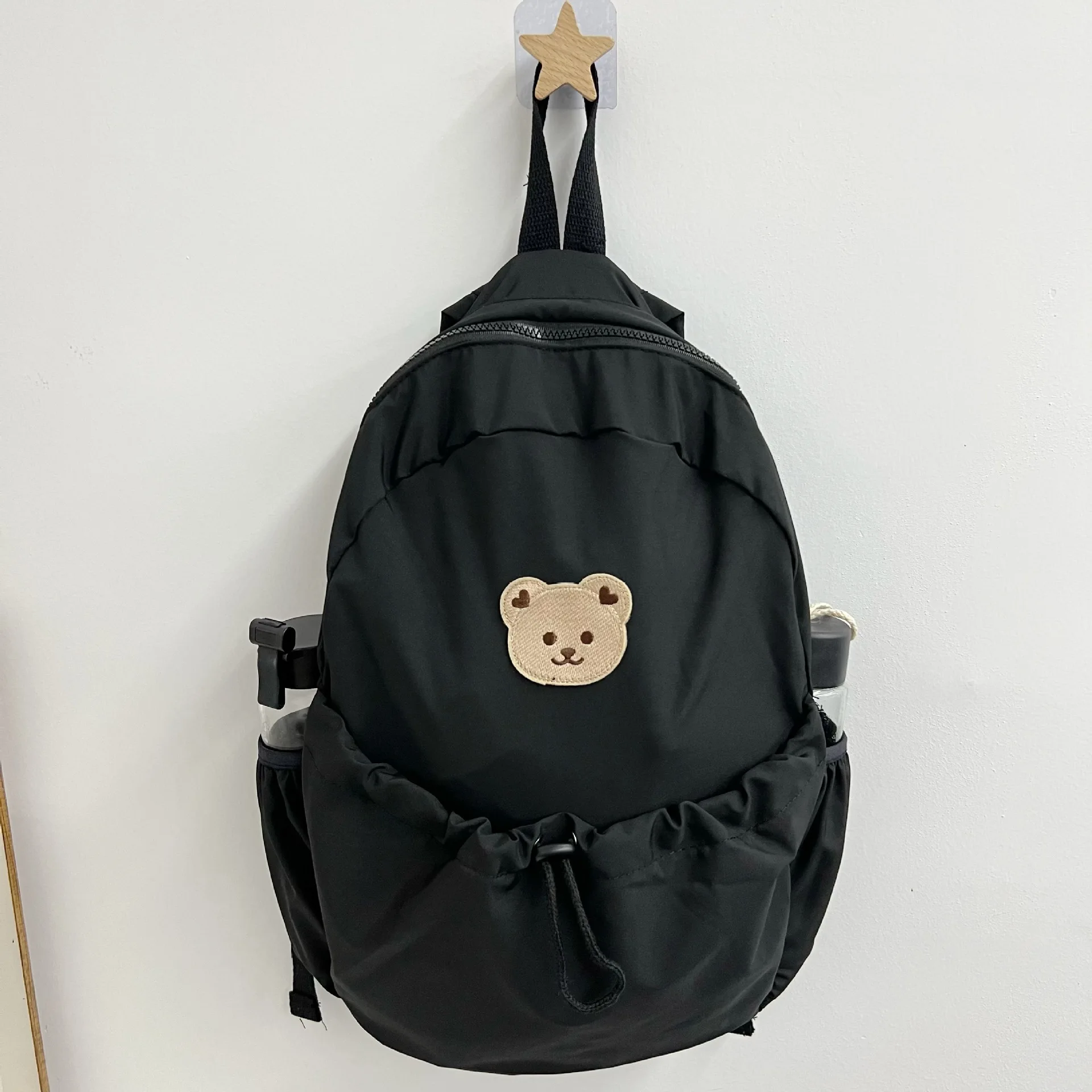 Parent-child Backpack Cute Bear Waterproof Backpack Multifunctional Going Out Mummy Bag Maternity Bag Baby Kawaii Toy