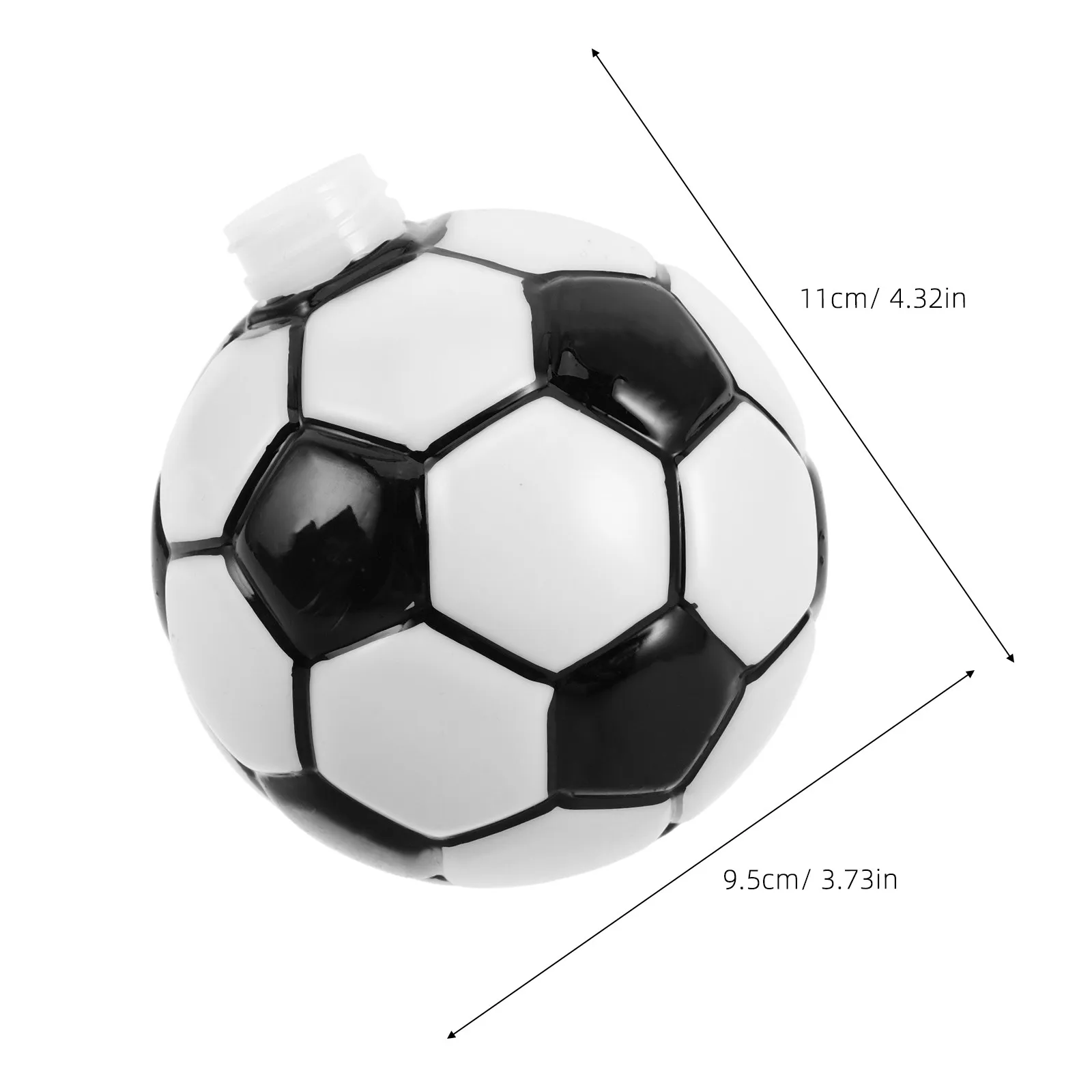 Garden Solar Light Shade Replacement Soccer Shaped Plastic Lamp Cap for Outdoor Decorative Lighting Patio Yard Night Ambiance