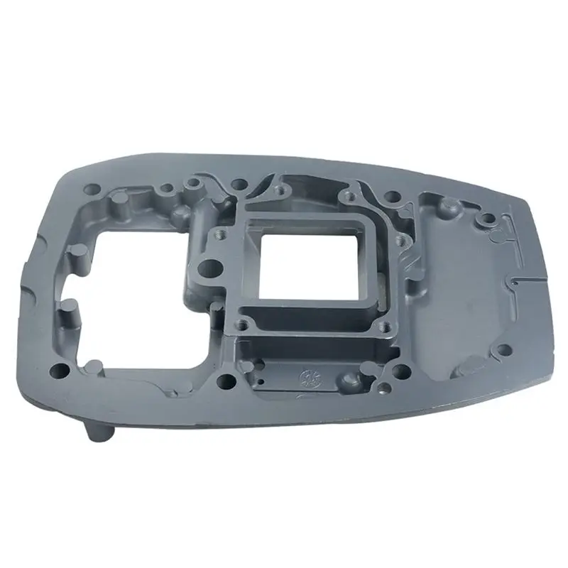 6B4-41137 Exhaust Duct Manifold Plate For Outboard Engine 2 Stroke 15D 9.9HP 15HP 6B4-41137-00 6B4-41137-00-5B-ABQF