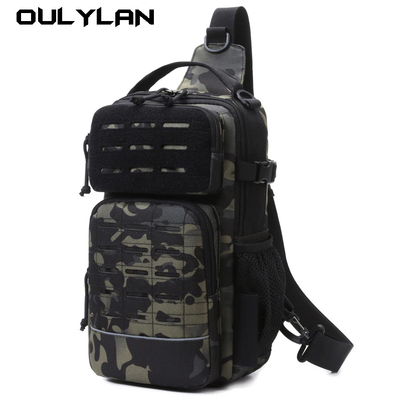 Outdoor Sports Bag Tactical Backpack Camouflage Hiking Camping Gear And Accessories Shoulder Waterproof Travel Bag Single Should