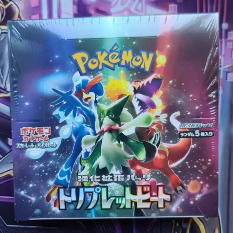 100% original pokemon sv1a booster pacote negociação anime cartão ptcg versão japonesa coleção cartões único pacote brinquedo presentes de aniversário