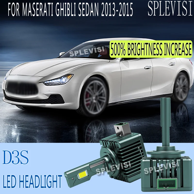 

Простая установка, противоударные, водонепроницаемые и противоударные 42302 (42403C1), светодиодные лампы для автомобильных фар для Maserati Ghibli Sedan 2013 2014 2015