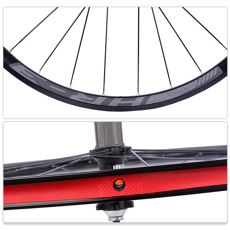 XERO 700C highway bicycle wheel set disc brake direct pull bearing 28 hole 27mm high frame aluminum alloy wheel set