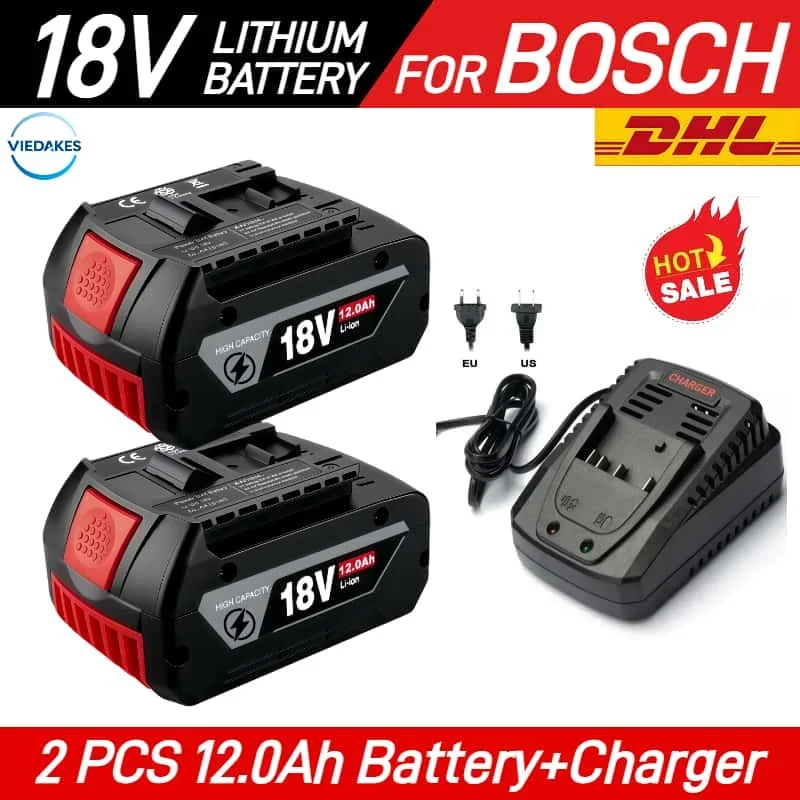 ? Snelle levering 18v 8000/10000mAh bateria voor bosch 18v elektrisch gereedschap GSR GDR GSB GDX GKS GWS GLL GOP ? met 2 jaar garantie ?