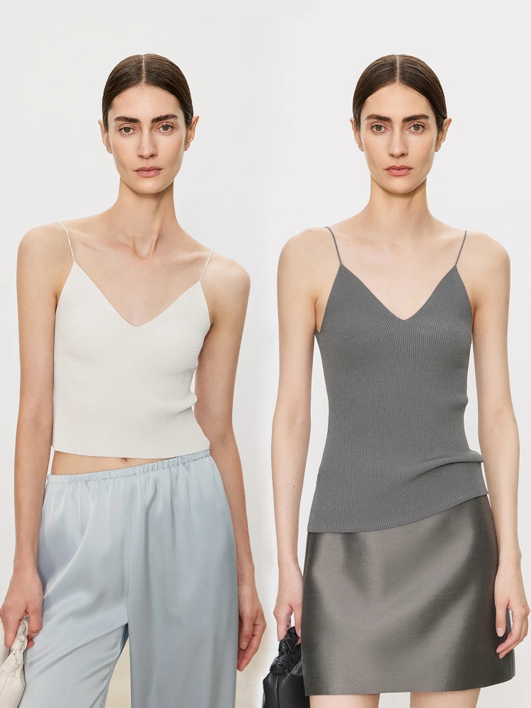 

CHICJOC шелковый шифоновый жилет Sl с высокой эластичностью для похудения V-Ne ort без бретелек, женский летний модный топ для внутренней одежды