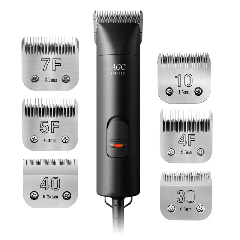 4F,5F,7F 9 # ,10 # ,30 # ,40 # , 50 #   شفرة فولاذية لتشذيب شعر الكلاب الأليفة لمعظم ماكينة Andis، Oster A5 و76، Wahl KM 10 ماكينة قص الحيوانات
