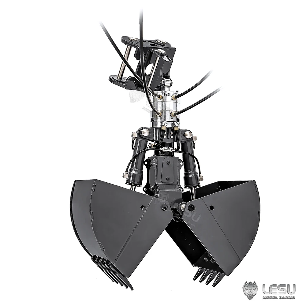 LESU1/14 shell bucket double petal bucket port sand unloading coal bucket rotating bucket hydraulic excavator model